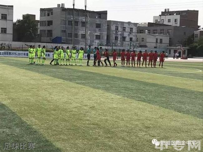 西安市临潼区雨金中学足球比赛