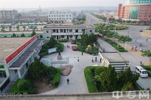 宝鸡园丁中学校园全景