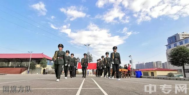 曲靖市沾益育能高级中学[普高]-国旗方队