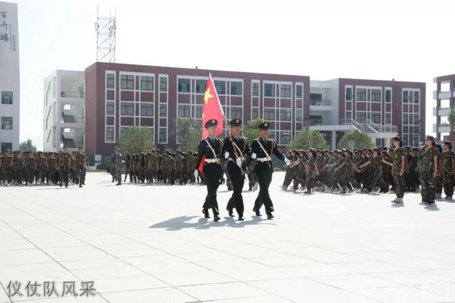 会泽东陆高级中学[普高]-仪仗队风采