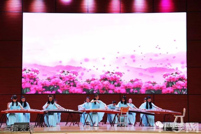 昆明长城中学古筝表演