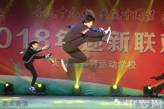 大同市体育运动学校-武术表演