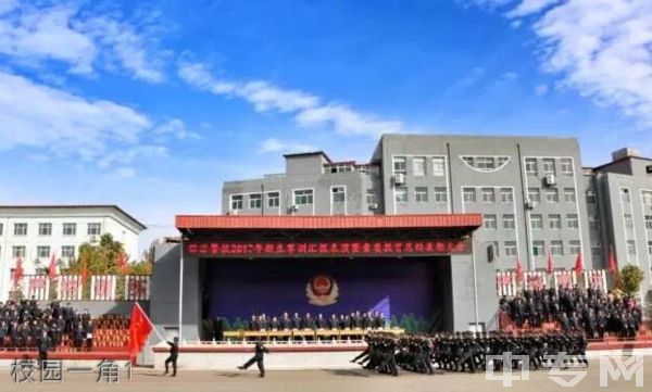 山西省临汾人民警察学校校园一角1