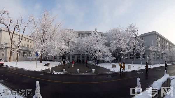 首都医科大学继续教育学院-雪后校园