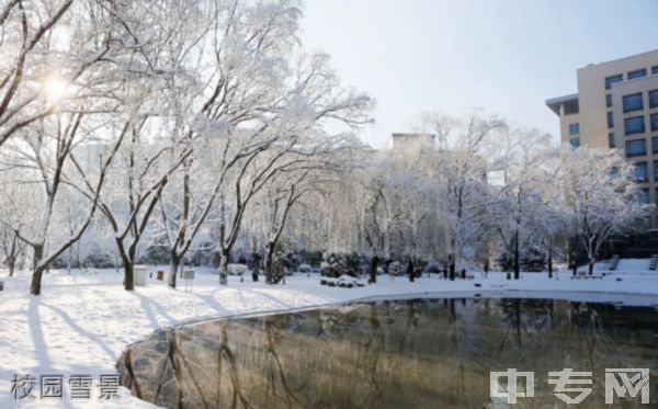 中华女子学院继续教育学院-校园雪景