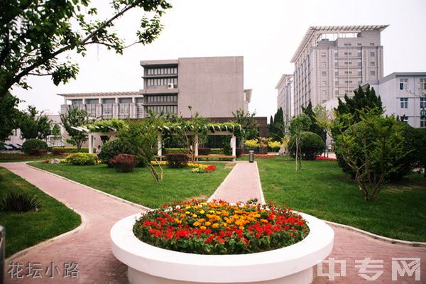 天津职业技术师范大学继续教育学院-花坛小路