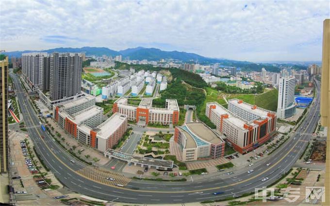 湖北医药学院-鸟瞰校园