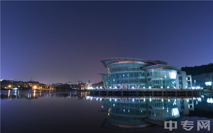 湖北师范大学-湖北师范大学大剧院夜景