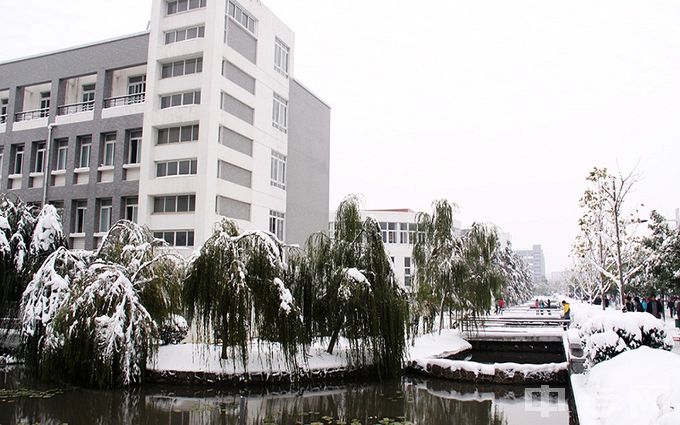 安徽新华学院-校园冬景
