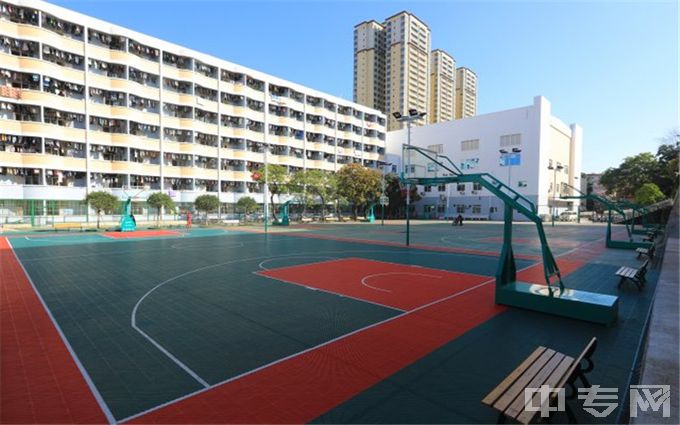 广西经贸职业技术学院-篮球场