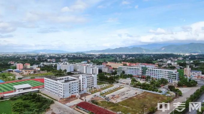 北流市中等职业技术学校(北流市卫校)-校园鸟瞰