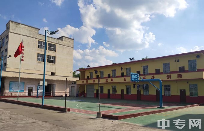 玉林市华农职业技术学校-篮球场