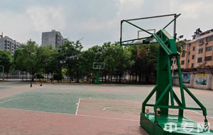 淄博新景职业学校-篮球场