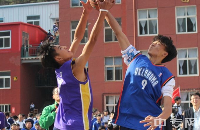 大连市交通口岸职业技术学校-篮球赛