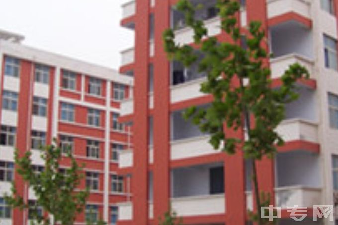 郑州市科技中等专业学校-教学楼一侧