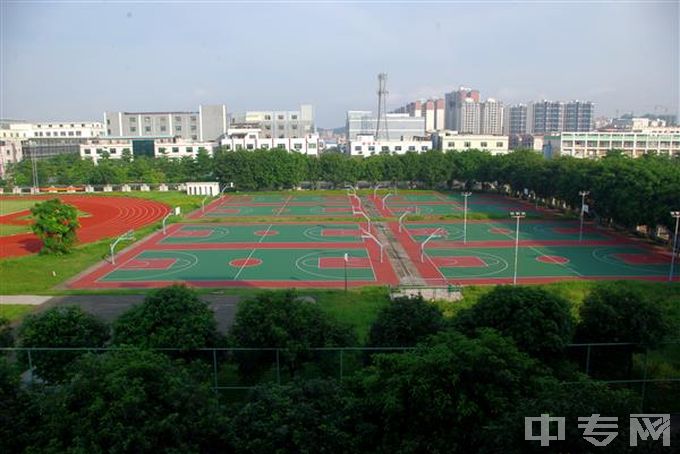 佛山市顺德区龙江职业技术学校-篮球场