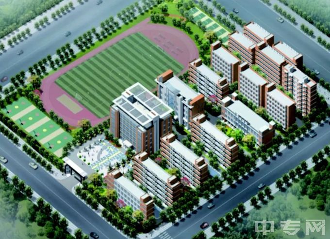 惠州市惠城职业技术学校-全景图