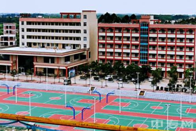 湛江市财经职业技术学校-篮球场