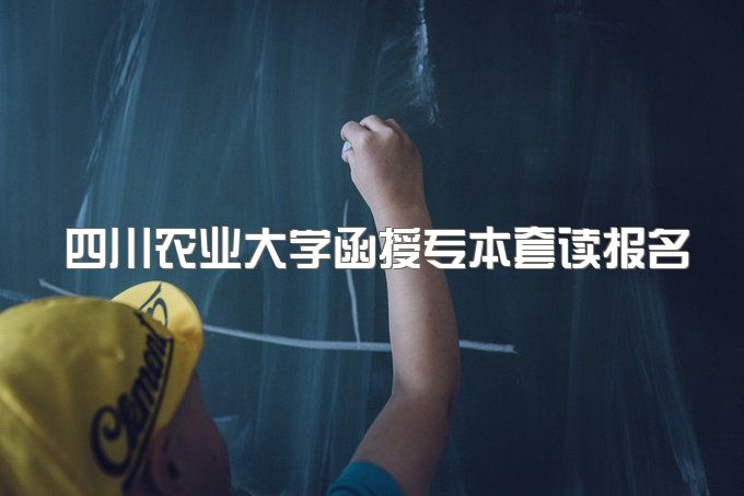 2023年四川农业大学函授专本套读报名入口官网、怎么报名及流程