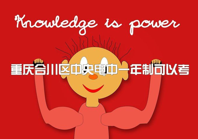 重庆合川区中央电中一年制可以考成人大专吗、在哪报名？