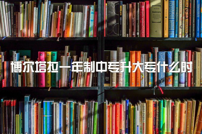 博尔塔拉一年制中专升大专什么时候可以报名、招生对象、报名时间