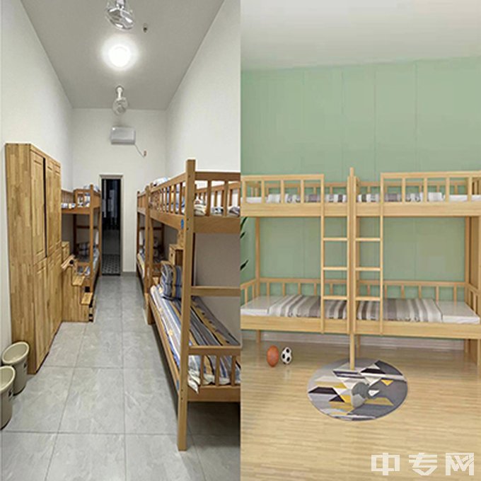 新化县湘印中等职业学校寝室照片、宿舍环境好不好？
