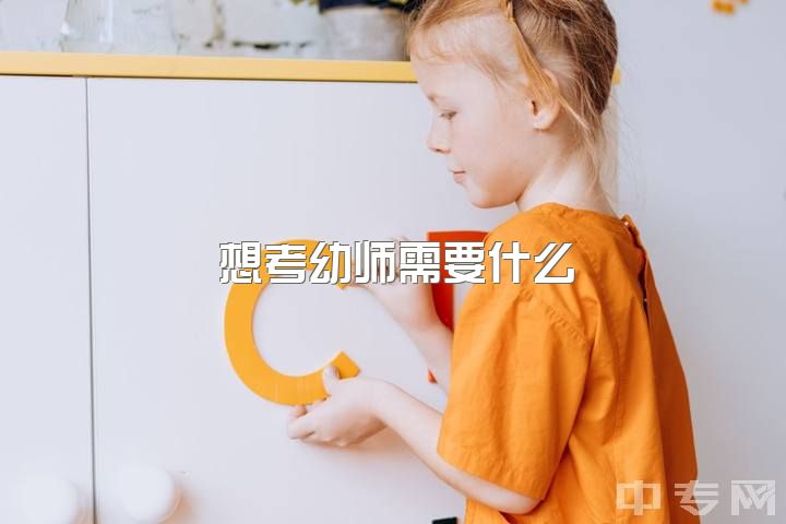 想考幼师需要什么，美术专业大一学生，想考幼师资格证。求指导！！！？