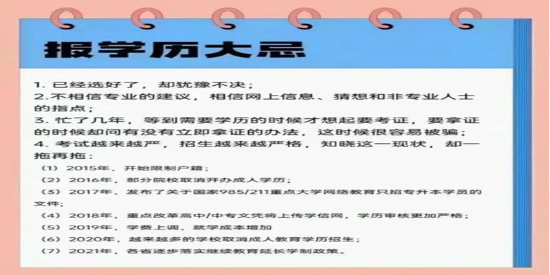 2023年湖北武汉成人高考金融学报考要求及官网入口一览