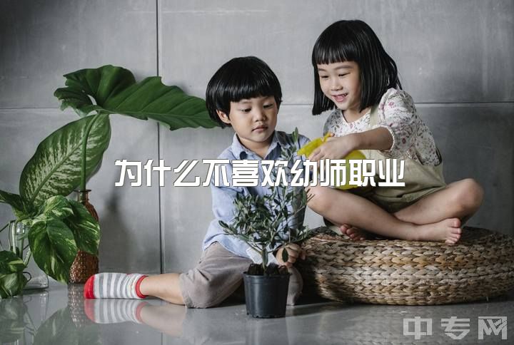 为什么不喜欢幼师职业，不喜欢孩子都不能当幼师么？