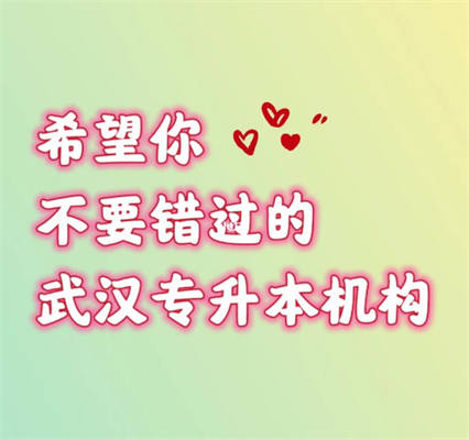 24届武汉专升本培训班/暑期班（报名指南+官方指定报考入口）