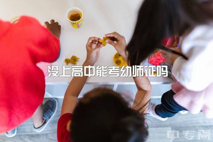 没上高中能考幼师证吗，幼师资格证很难考吗？