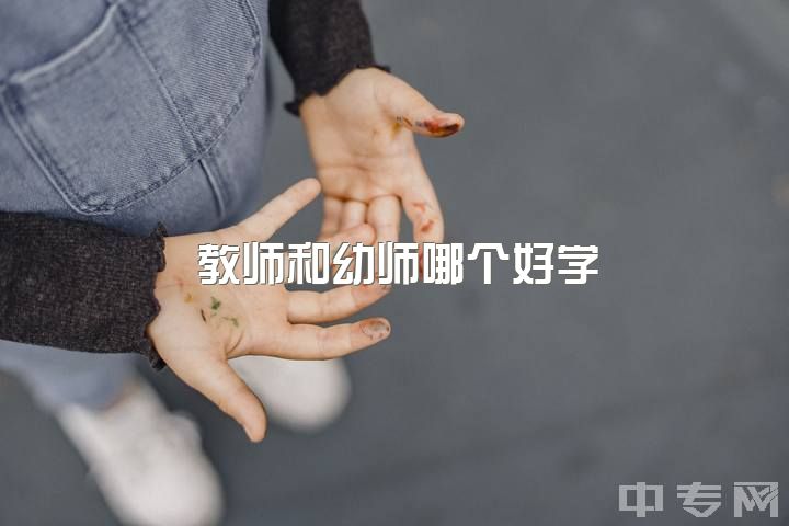 教师和幼师哪个好学，去幼儿园当幼师好还是当早教老师更好？