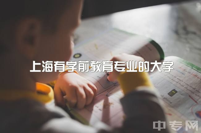 上海有学前教育专业的大学，我该选择上海师范大学还是江苏大学的学前教育？