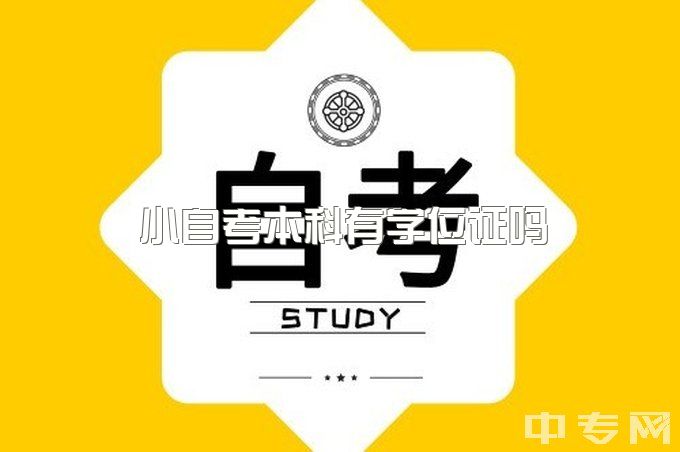 小自考本科有学位证吗、有可以包过的吗