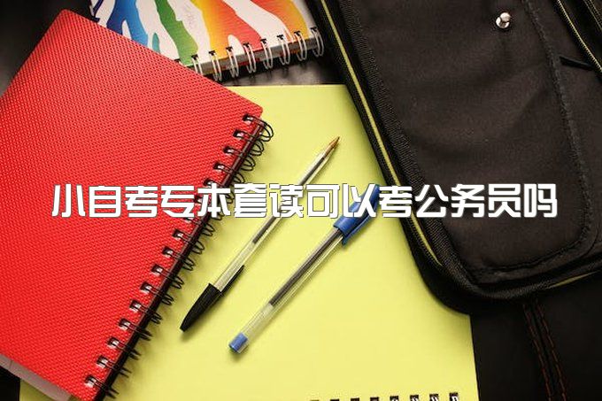 2023年电子科技大学小自考专本套读可以考公务员吗、有哪些课程可以免试