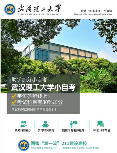 武汉理工大学自考人力资源管理专业本科线下报名地址（报读指南+官方指定报考入口）