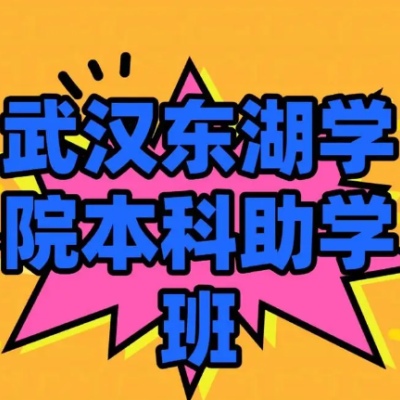 2024年武汉东湖学院全日制自考本科助学班（招生报名指南+官方指定报名入口）