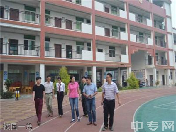 南安市蓝园高级中学鸟瞰图