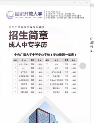 杭州市中央广播电视中等专业学校报名须知/费用明细