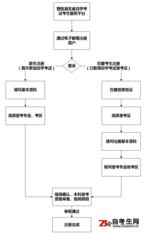 湖北省高等教育自学考试（自考本科）报名流程|官方发布