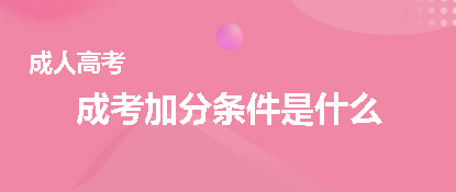 湖北2022年成人高考录取有哪些人可以加分？可以加多少分？