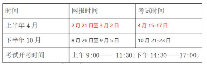 2022年10月中南财经政法自考专科、本科什么时候报名？