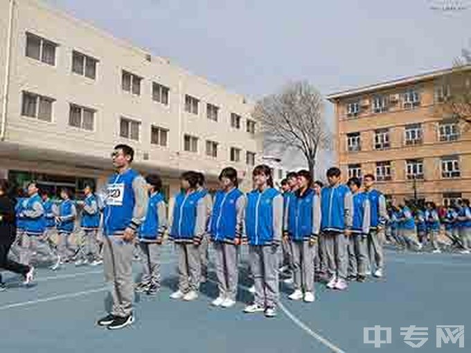 天津市电子计算机职业中等专业学校跑操比赛