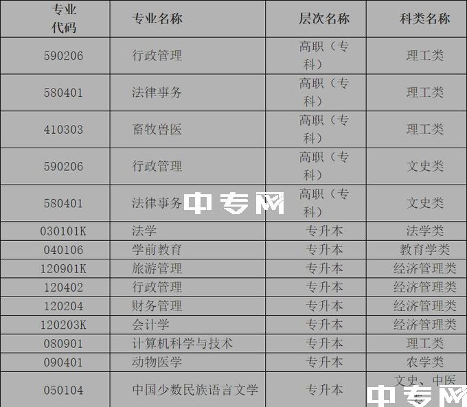 西南民族大学考试科目