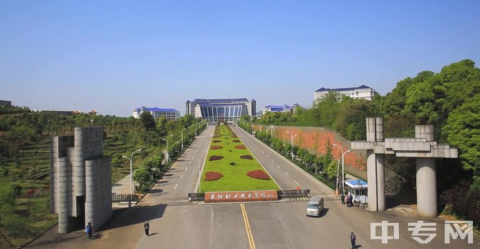 岳阳职业技术学院中专(中职部)学校大门