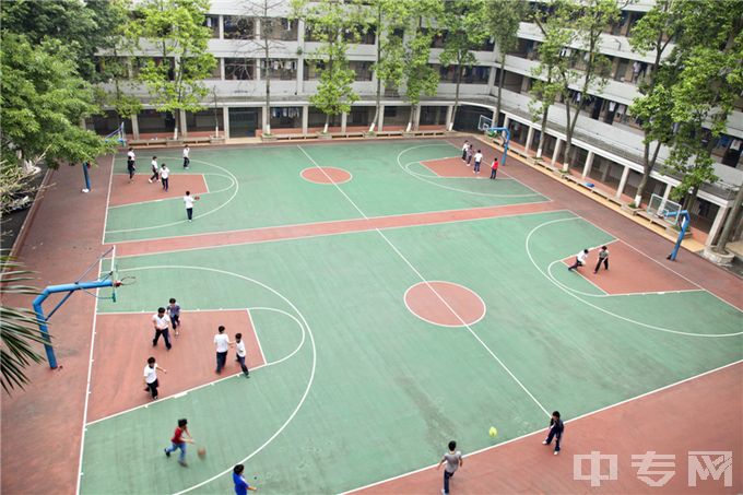 广东省电子职业技术学校篮球场