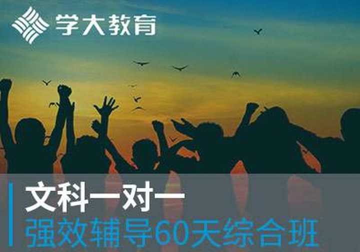 成都学大教育锦华校区文科一对一强效辅导60天综合培训班