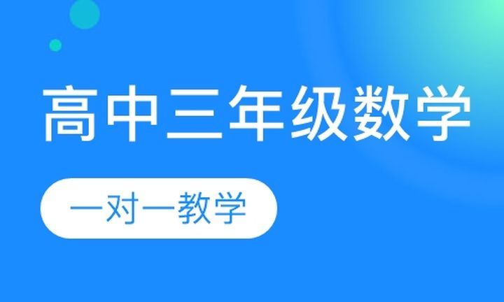 朴新无忧一对一高中三年级数学培训班