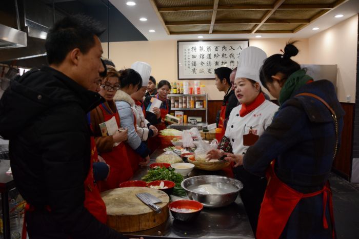 西安英佳尔餐饮培训环境