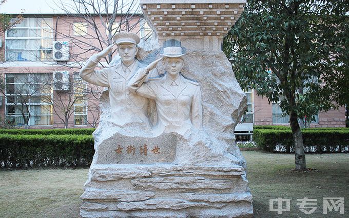 浙江警察学院-雕塑
